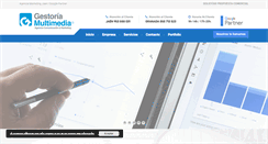 Desktop Screenshot of gestoriamultimedia.com