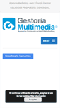 Mobile Screenshot of gestoriamultimedia.com